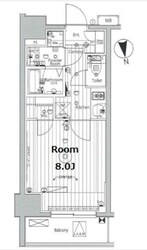 プロスタイルウェルス品川戸越MDの物件間取画像